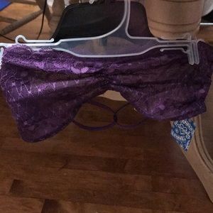 Free People purple bralette